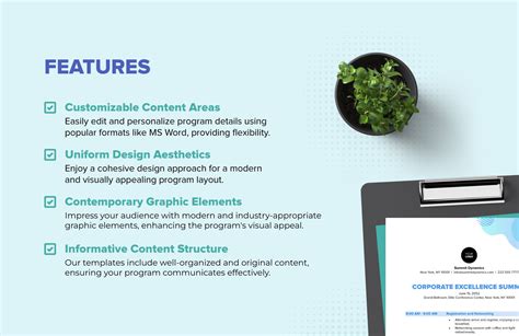 Program Word Template in PDF, Word, Illustrator - Download | Template.net