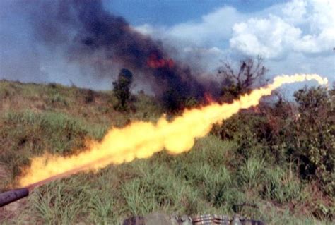 M132 Armored Flamethrower Zippo Track Vietnam War Vietnam War