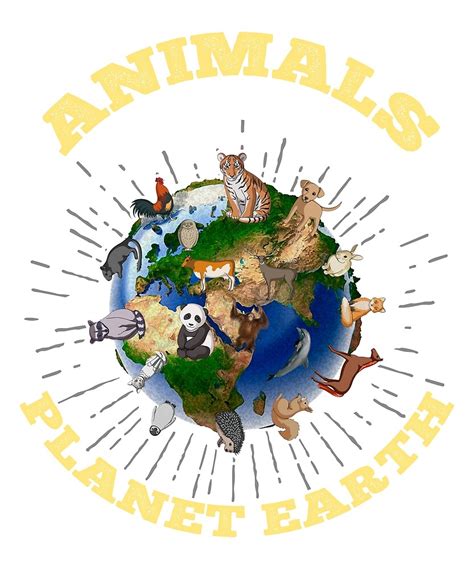 "Animals - Planet Earth" by Zoozwear Apparel | Redbubble