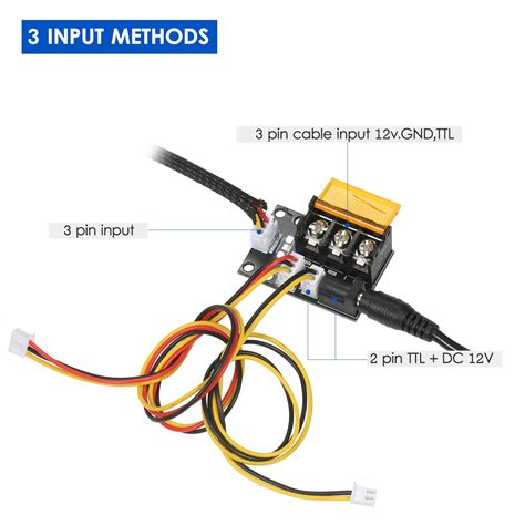 KKmoon 2 Pin To 3 Pin Laser Module Adapter Board Laser 3 Interface