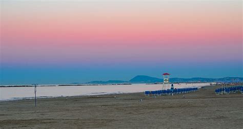 HD wallpaper: italy, senigallia, beach, pink, sea, seascape, sunset, sky | Wallpaper Flare