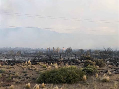 Un Incendio Dejó Sin Luz A Toda La Comarca Andina