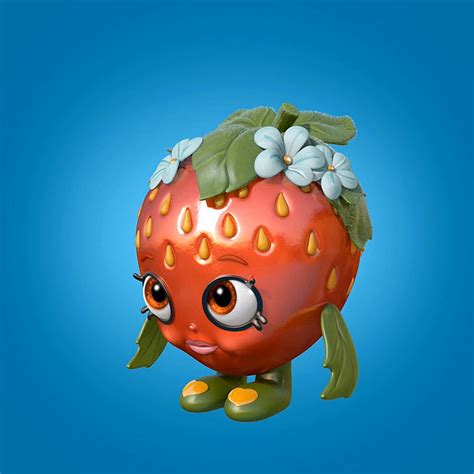 Shopkins Strawberry Character Shopkins Shopkins Strawberry Tool Artwork