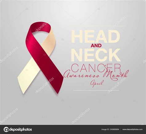 Head And Neck Cancer Ribbon