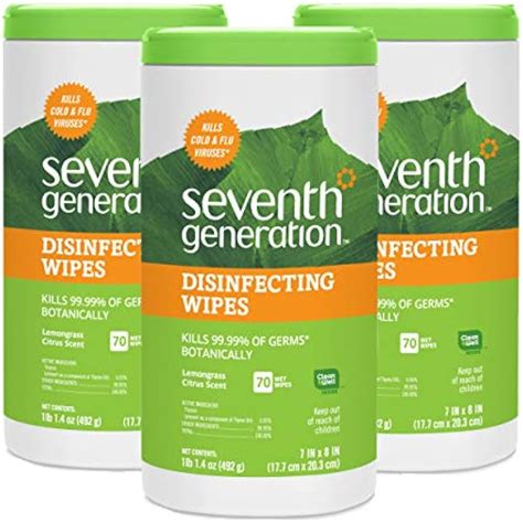 Disinfectant Wipes Seventh Generation Disinfecting Multi Surface Wipes