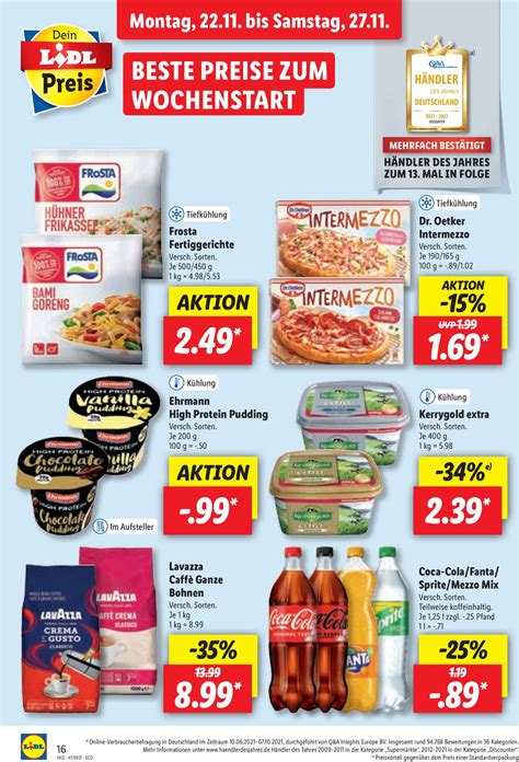 Lidl BLACK WEEK 2021 Aktueller Prospekt 22 11 27 11 2021 16