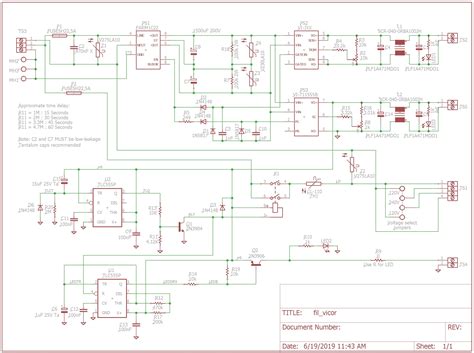 vicor filament supply
