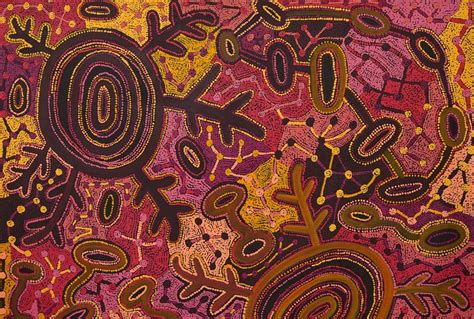 Vivid Colours of The Tanami Desert - Aboriginal Art Exhibition