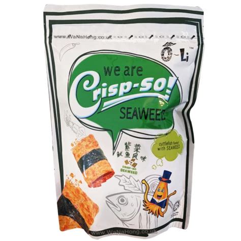 HoeHup Crisp So Cuttlefish Crisp Seaweed Flavour 75G WaNaHong