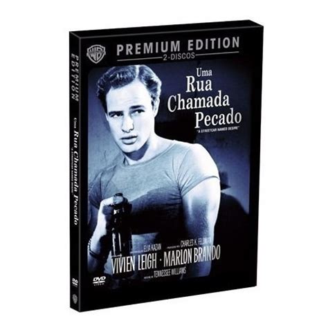 Dvd Uma Rua Chamada Pecado Marlon Brando Dublado Lacrado 2 Discos