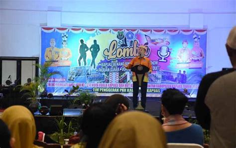 Bupati Apresiasi Lomba Benang Bintik Carnaval Show Meriahkan Hari Jadi