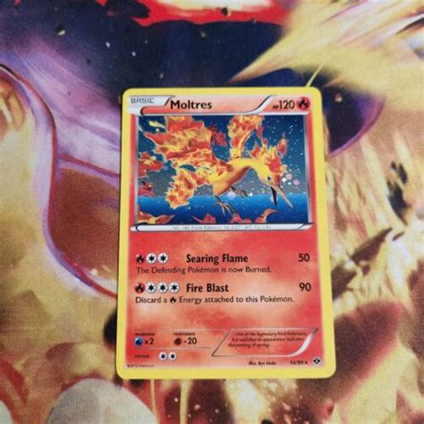 Pokemon Tcg Moltres Next Destinies Holo Rare Lightly