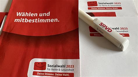 Sozialwahl 2023 für Rente und Gesundheit