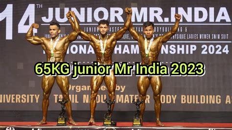 Kg Th Junior Mr India Ibbf Bodybuildingcompetition Youtube