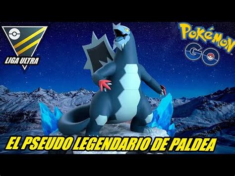 EL DRAGÓN PSEUDO LEGENDARIO DE PALDEA El debut de BAXCALIBUR en LIGA