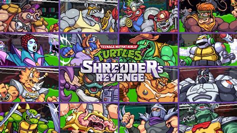 Teenage Mutant Ninja Turtles Shredders Revenge All Bosses All