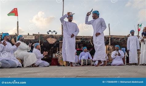 Oman Traditional Folklore Dance Ardah Dance In Katara Cultural Village