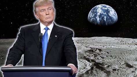 Why Does President Trump Want To Mine On The Moon Bbc News