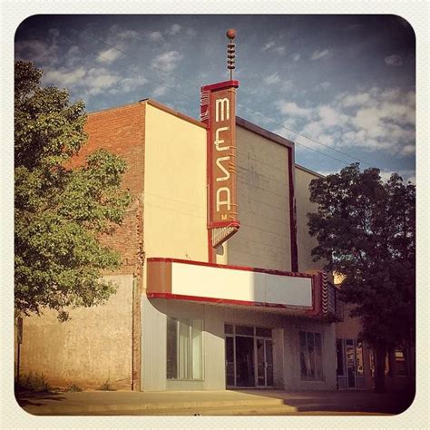 Mesa #theater Clovis #newmexico #sign by Alexis Fleisig