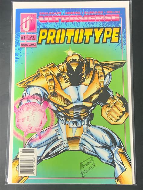 Prototype 1 Malibu Ultraverse 1993 Newsstand Edition Chaotic Comics