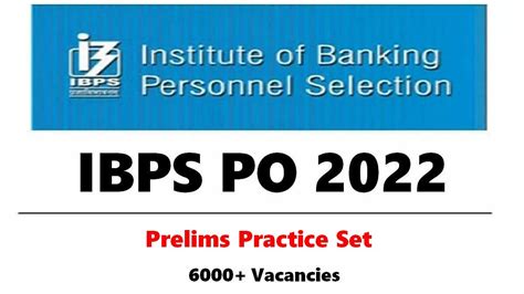 Ibps Po 2022 Prelims Check Practice Set For English Quant Reasoning