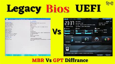 Bios Legacy vs UEFI Difference Legacy और UEFI म कय अतर ह Bios