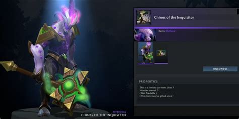 Beli Item T Chines Of The Inquisitor Faceless Void Diretide 2022