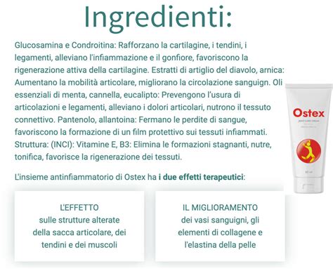 Ostex Funziona Questa Crema Per Dolori Articolari Recensioni E