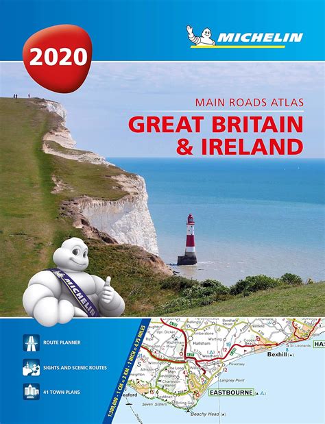 Great Britain Ireland Mains Roads Atlas A Spiral Tourist