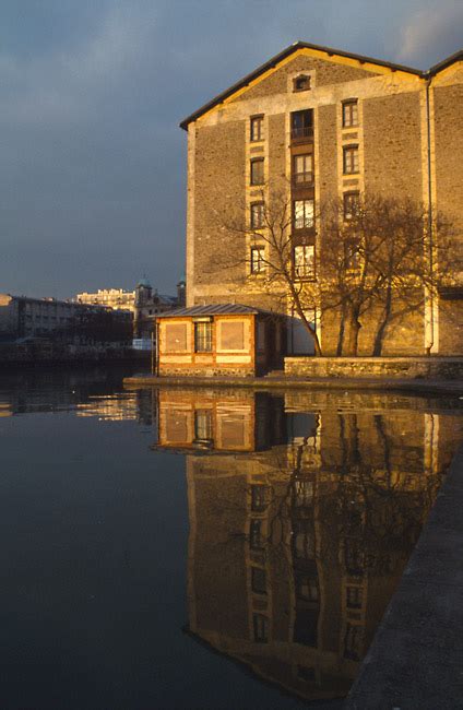 Sunset near the Ourcq canal - Canals of Paris | France in Photos