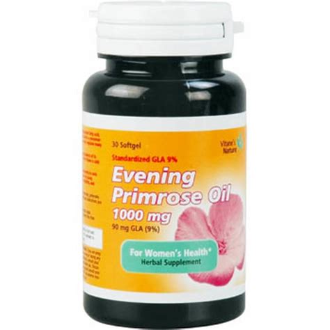 VitaneS Nature Evening Primrose Oil 1000 MG Softgels 30S Hamza Pharmacy