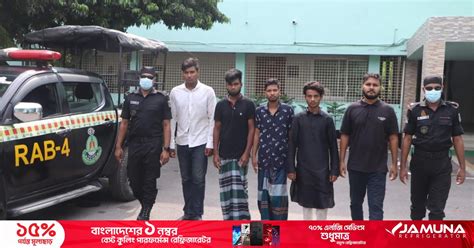 র‍্যাব পরিচয়ে অপহৃত শিক্ষার্থী উদ্ধার চক্রের ৫ সদস্য গ্রেপ্তার