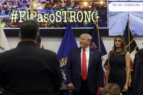 Trump Confronts Anger And Grief In El Paso Texas Following Mass