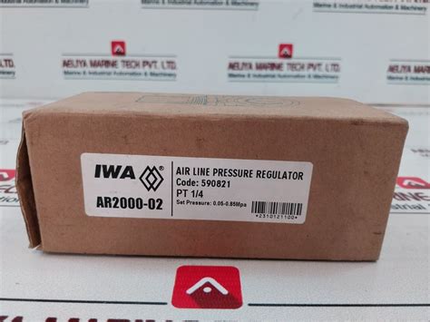 Iwa Ar2000 02 Air Line Pressure Regulator Aeliya Marine