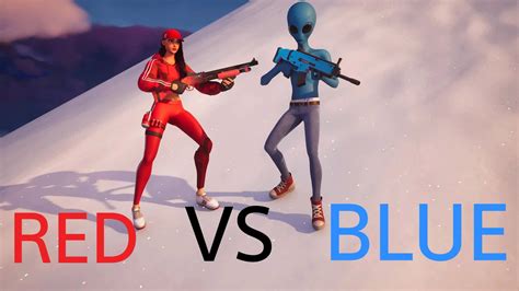 Red vs blue zero build 1876-9642-3500 by un_pinned - Fortnite Creative ...