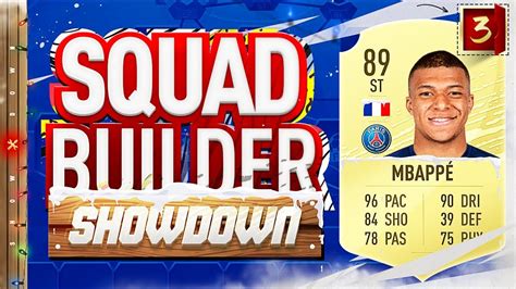 Fifa Squad Builder Showdown Advent Calendar Kylian Mbappe Day