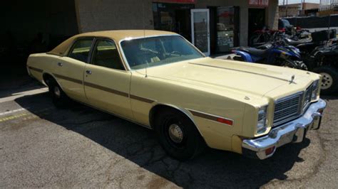 1977 Dodge Monaco detective police clone - Classic Dodge Monaco 1977 ...