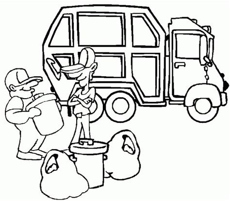 13 Incroyable Coloriage Camion Poubelle Images Coloriage Camion