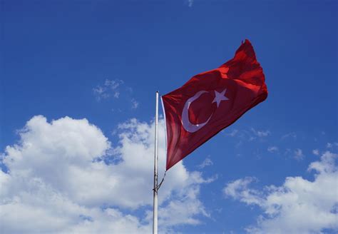 Foto De Stock Gratuita Sobre Al Aire Libre Asta De Bandera Ay Yıldız