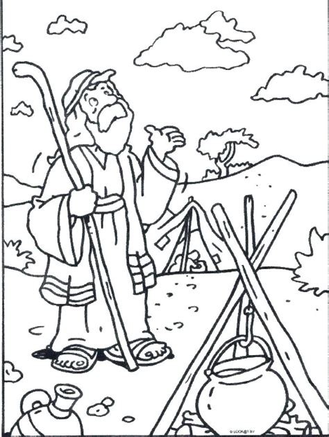 Abraham Coloring Pages Sunday School At Free