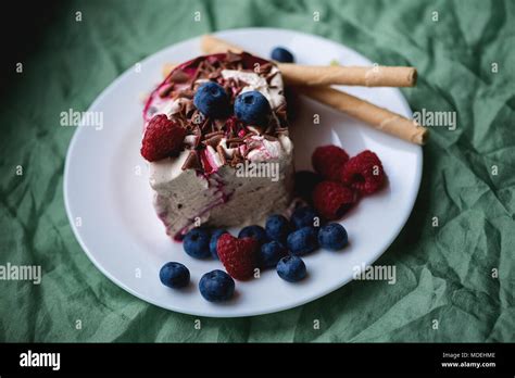 Woman S Hands Holding Melting Ice Cream Waffle Cone In Hands On Summer