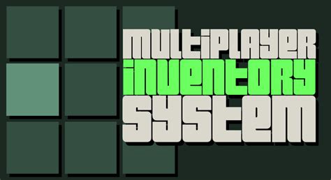 Multiplayer Inventory System In Blueprints UE Marketplace