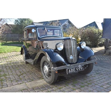 A Morris Eight Two Door Saloon Registration Number Abe Black