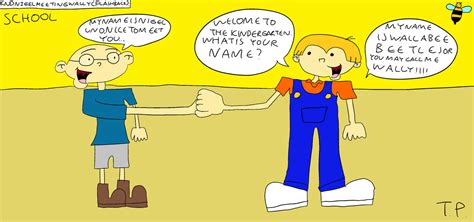 Knd Fanart304nigel Meeting Wally Flashback By Trentpage On Deviantart