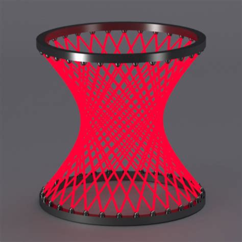 printable hyperboloid  dal part