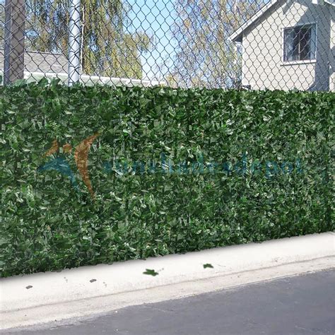 6 Ft X 8 Ft Artificial Faux Ivy Privacy Fence Screen Etsy