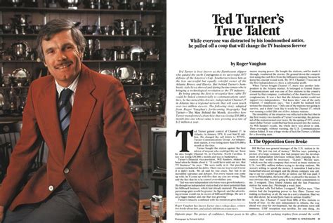 Ted Turners True Talent Esquire October 10 1978