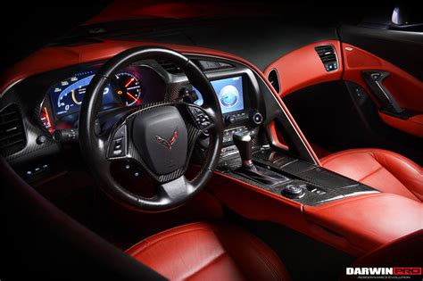 2013-2019 Corvette C7 Z06 Grandsport Dry Carbon Fiber Interior Outside