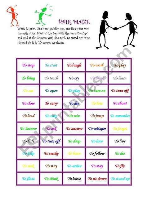 Pairs Esl Worksheet By Kajaku