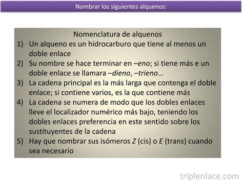 Ejercicios de Química Orgánica Básica 1 Alcanos y alquenos 06